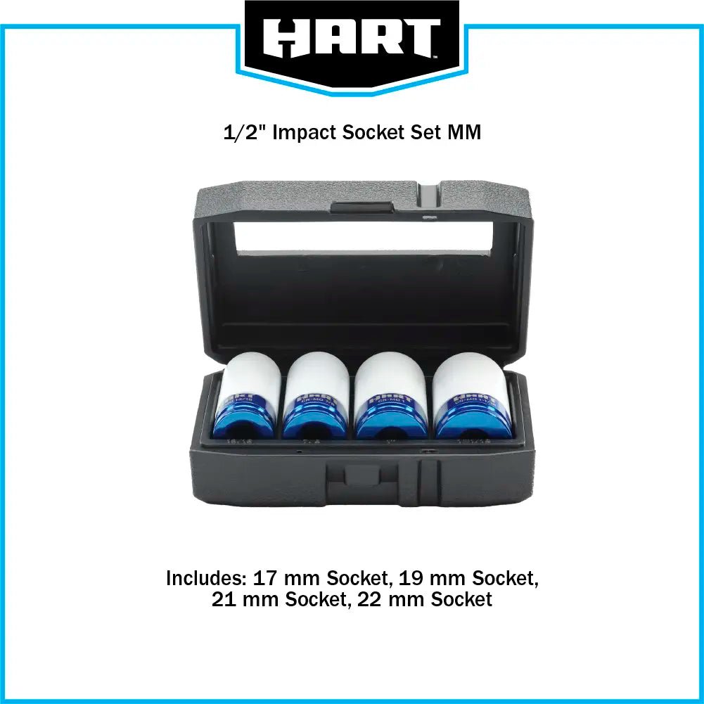 1/2" Non-Marring Impact Socket Set MM
