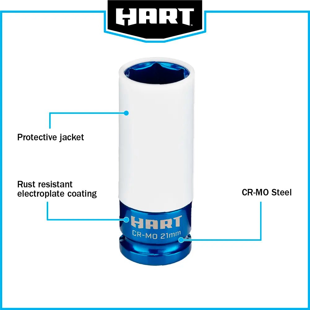 1/2" Non-Marring Impact Socket Set MM