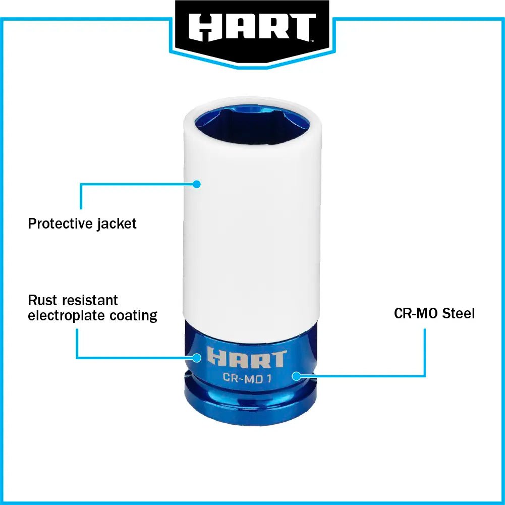 1/2" Non-Marring Impact Socket Set SAE