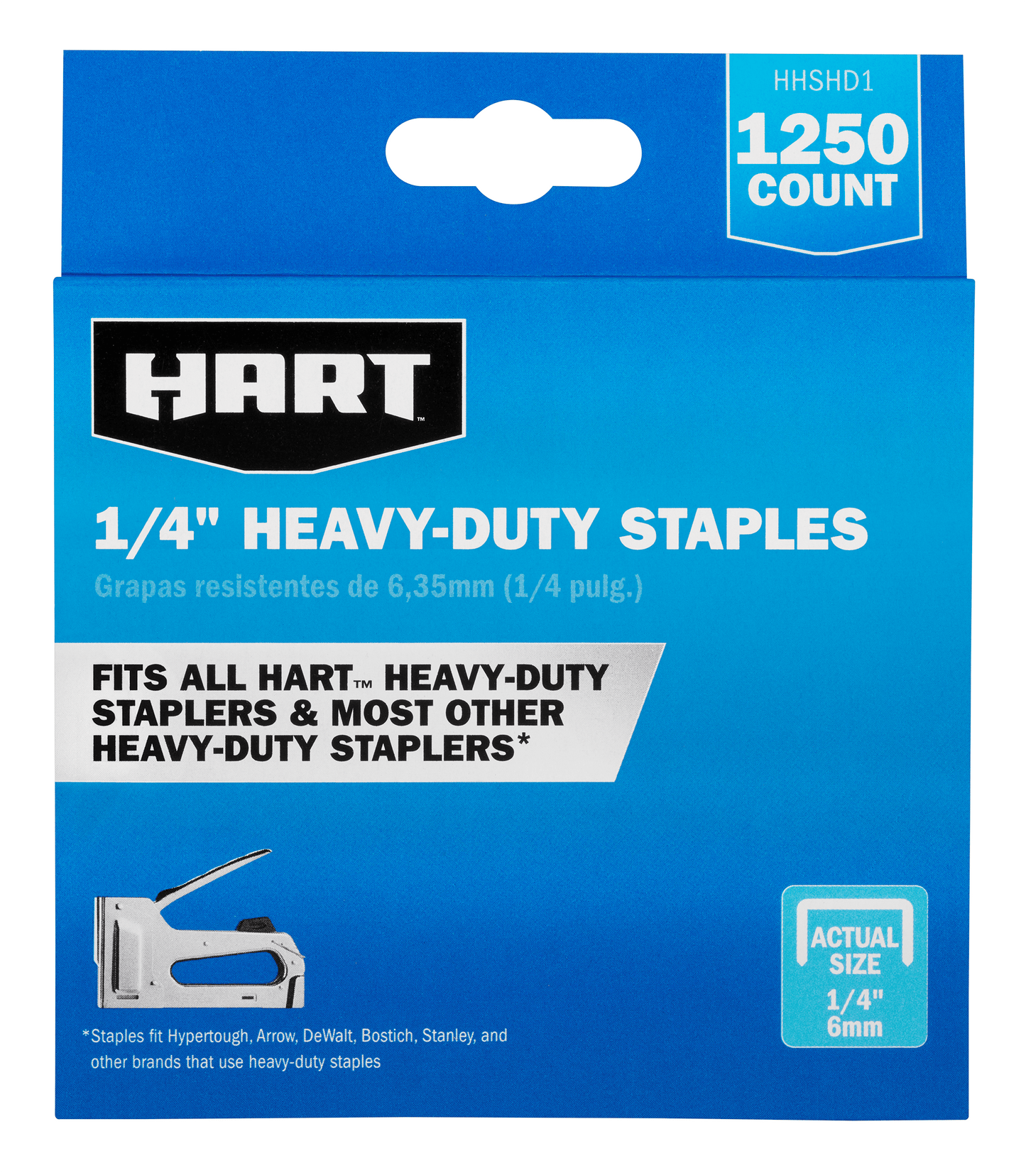 1/4" Heavy-Duty Staples