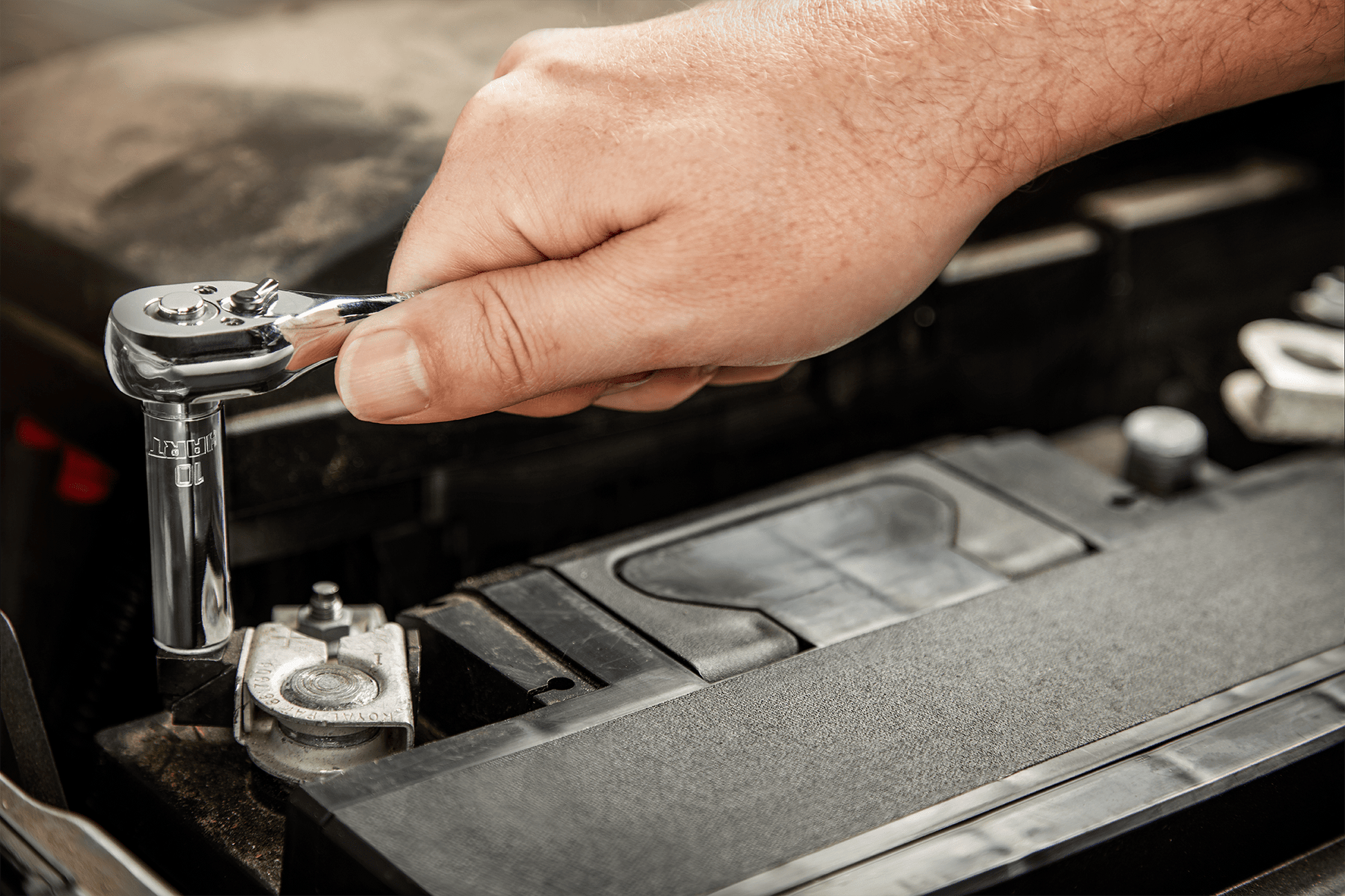 15 PC. 1/4" Drive Deep Socket Set with Rachet