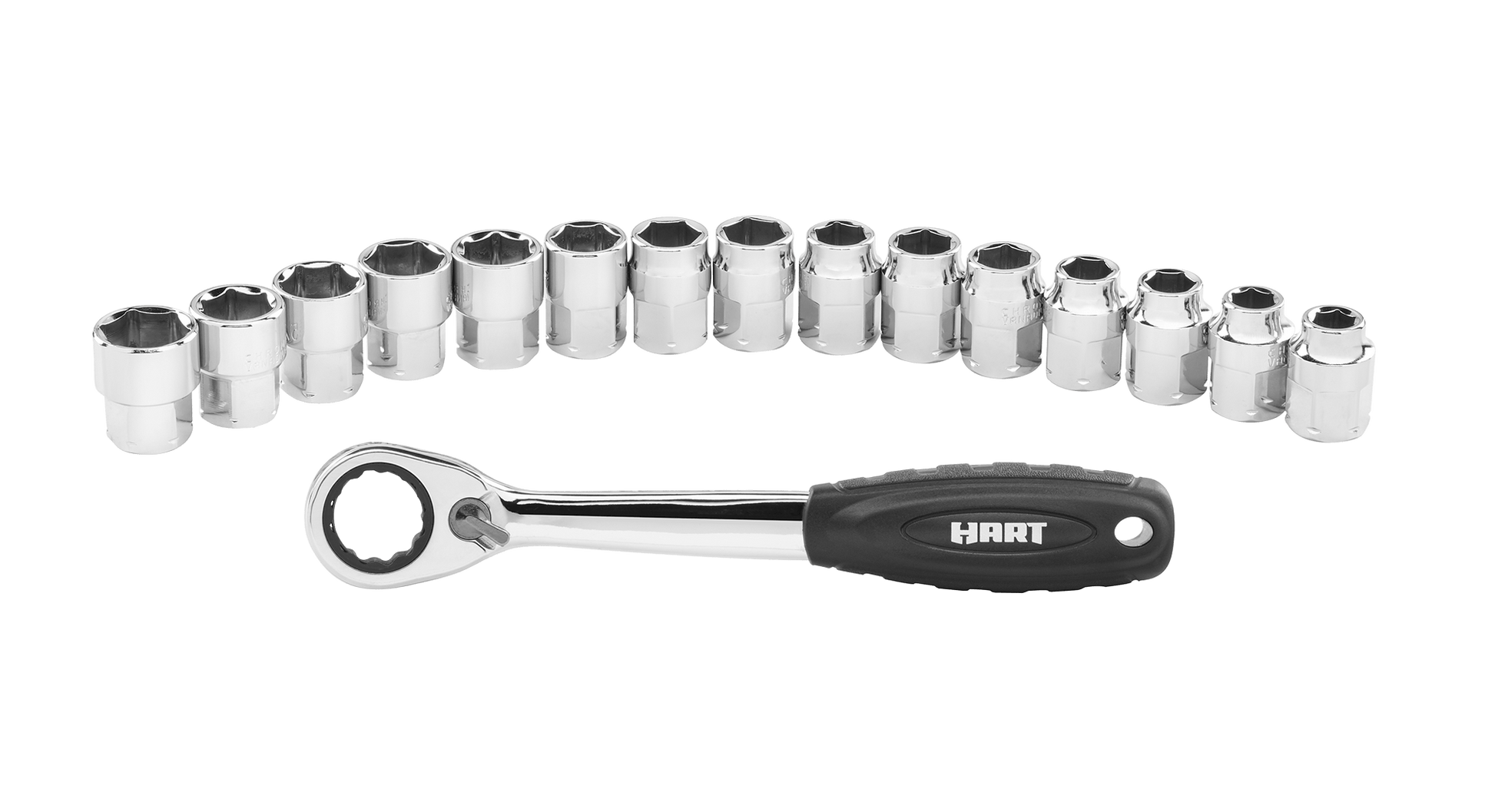 16 PC. 3/8" Drive Pass-Thru Socket Set
