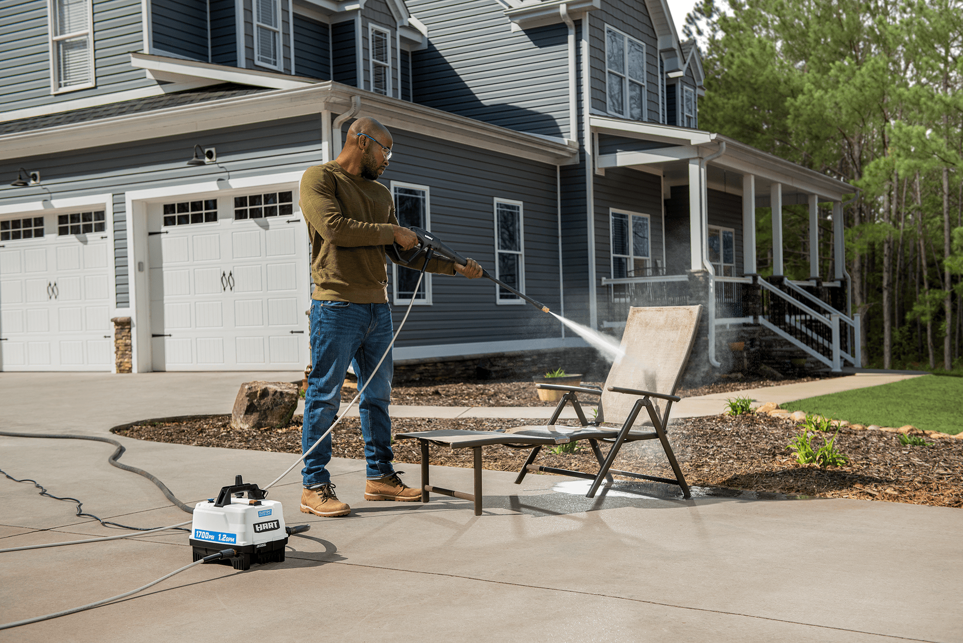 1700 PSI Electric Pressure Washer