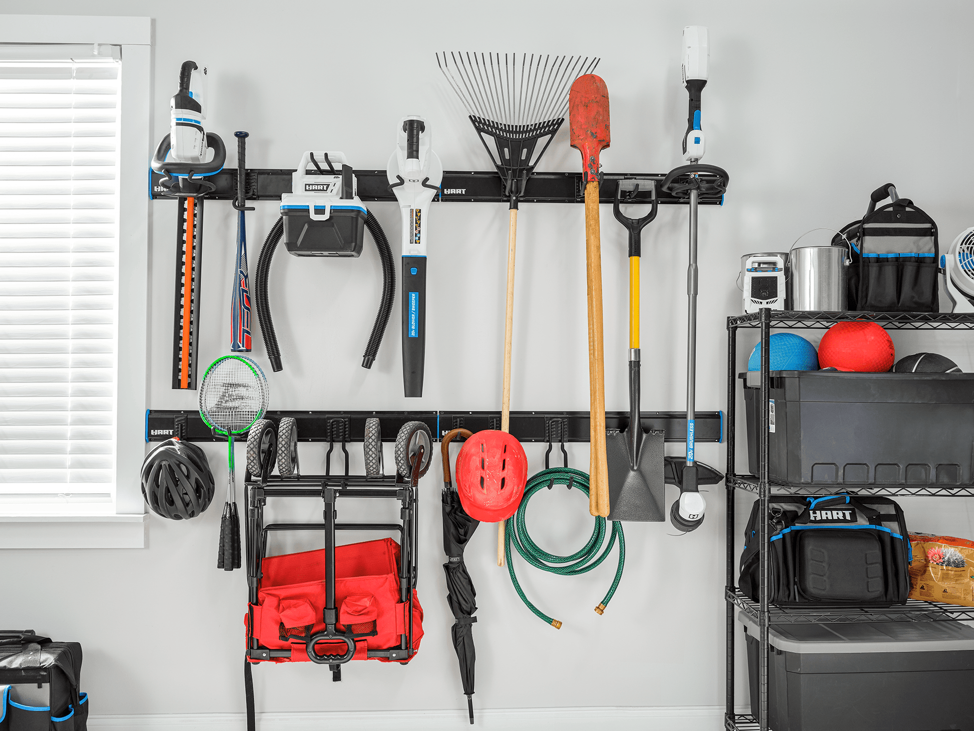 18-Piece Garage Storage Starter Kit