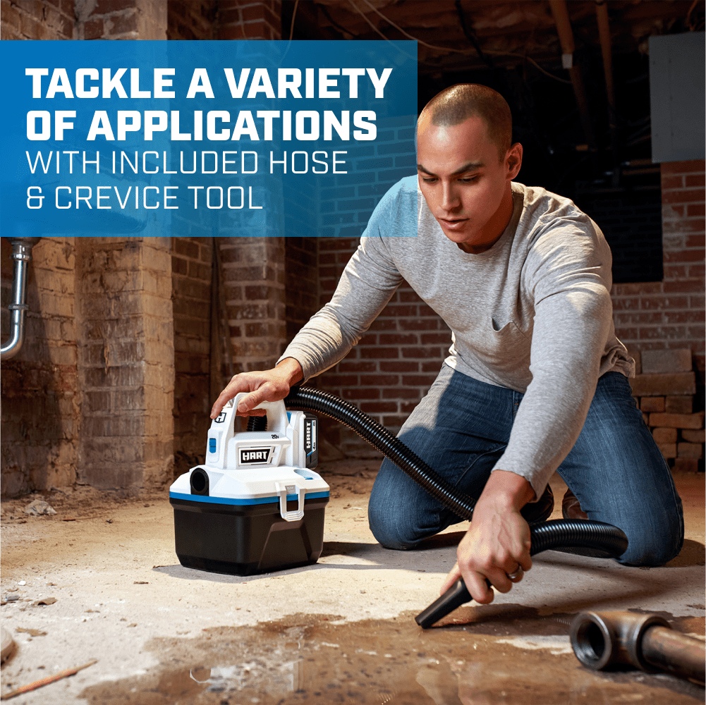 20V 1 Gallon Wet/Dry Vacuum Kit