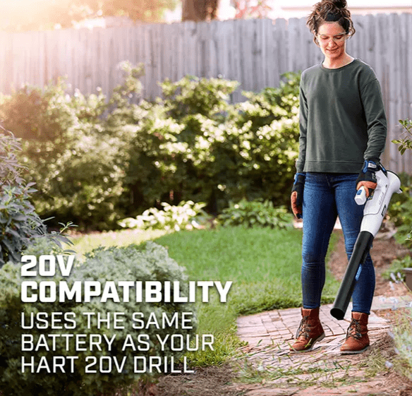 20V 10" Cordless Trimmer/Bazooka Blower Combo Kit