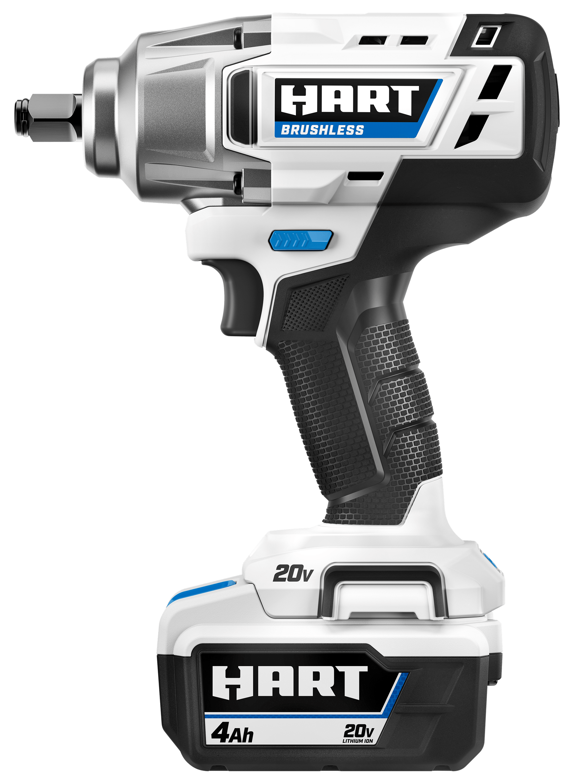 20V 1/2" Cordless Brushless Impact Wrench Kit