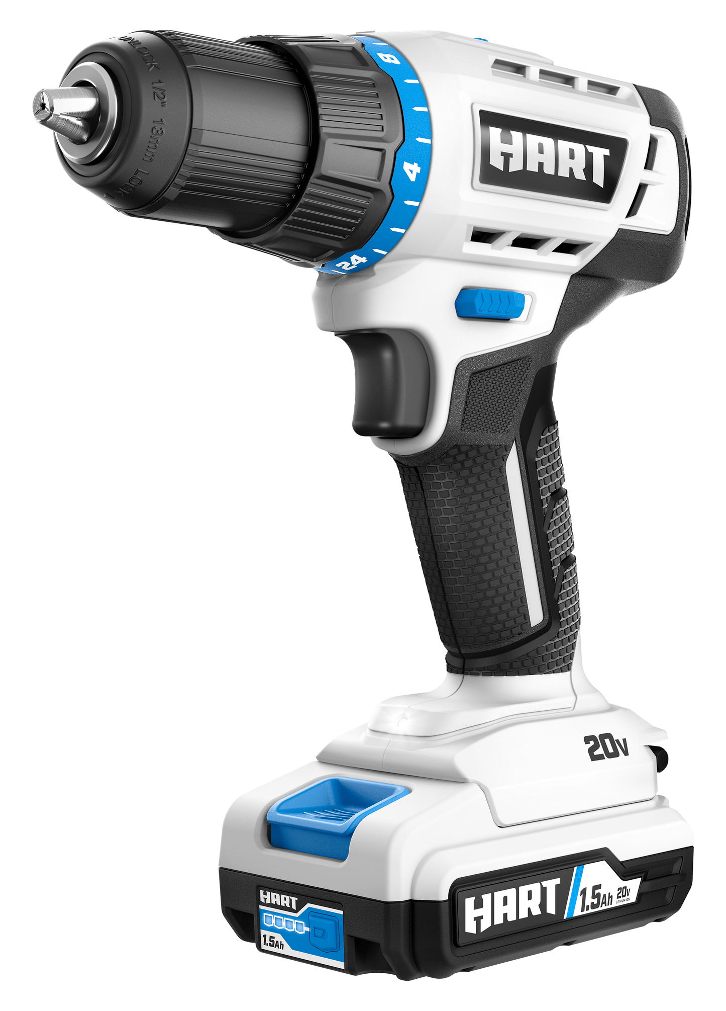 20V 1/2" Cordless Drill/Driver Kit