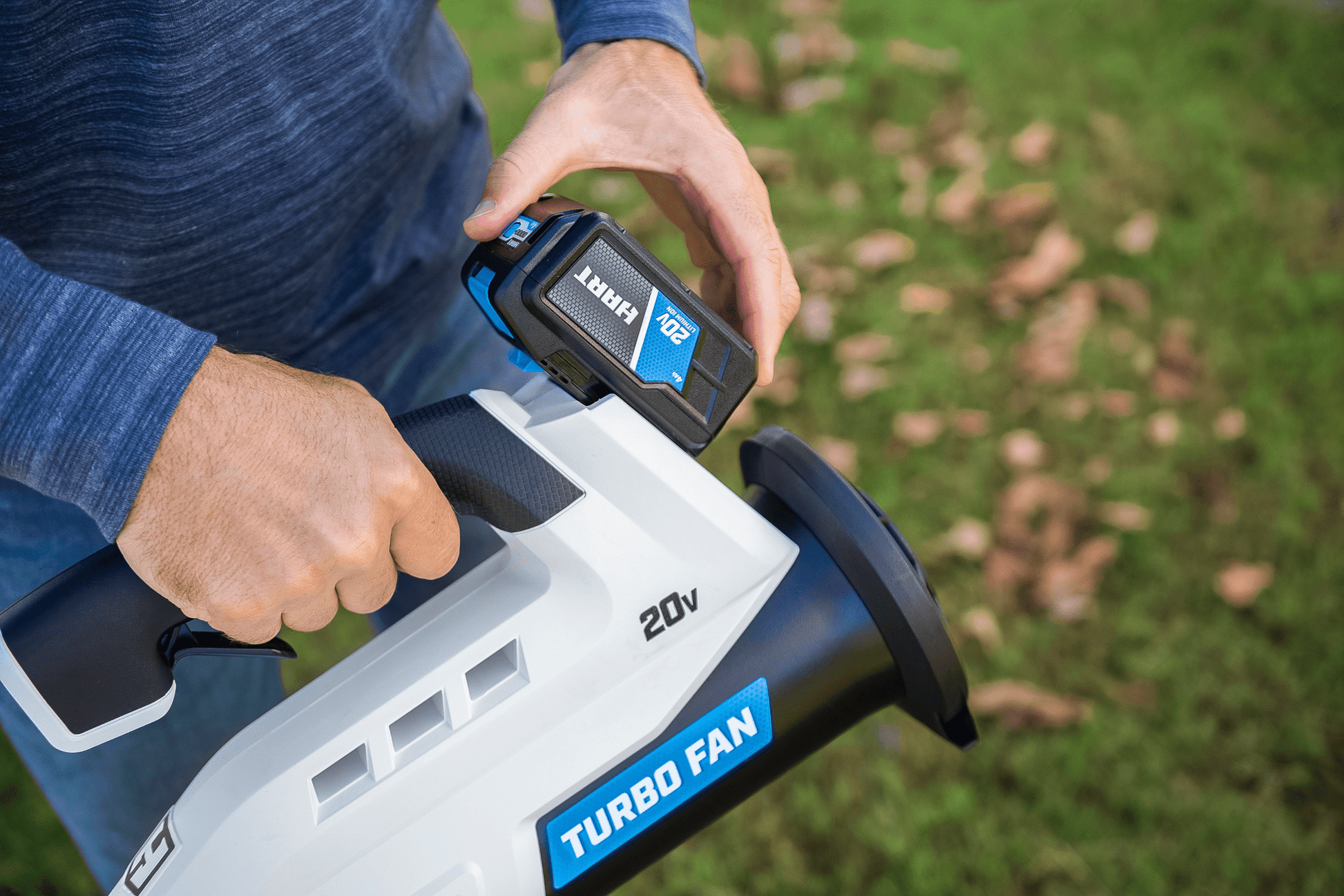 20V 13" Trimmer/Blower Kit