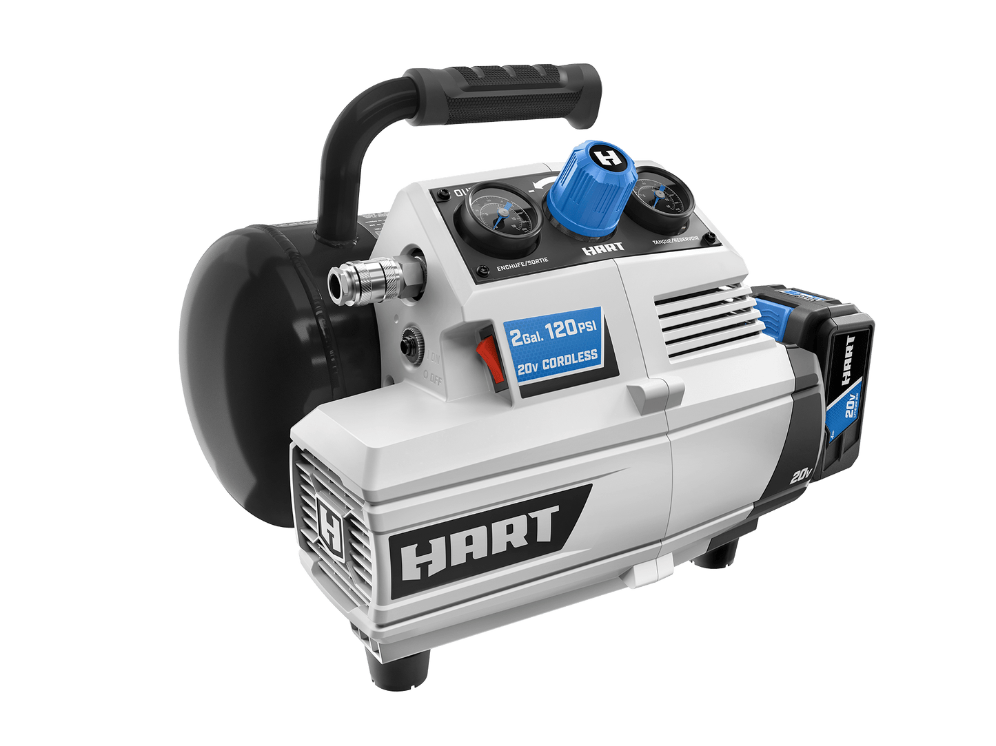 20V 2 Gallon Cordless Compressor Kit