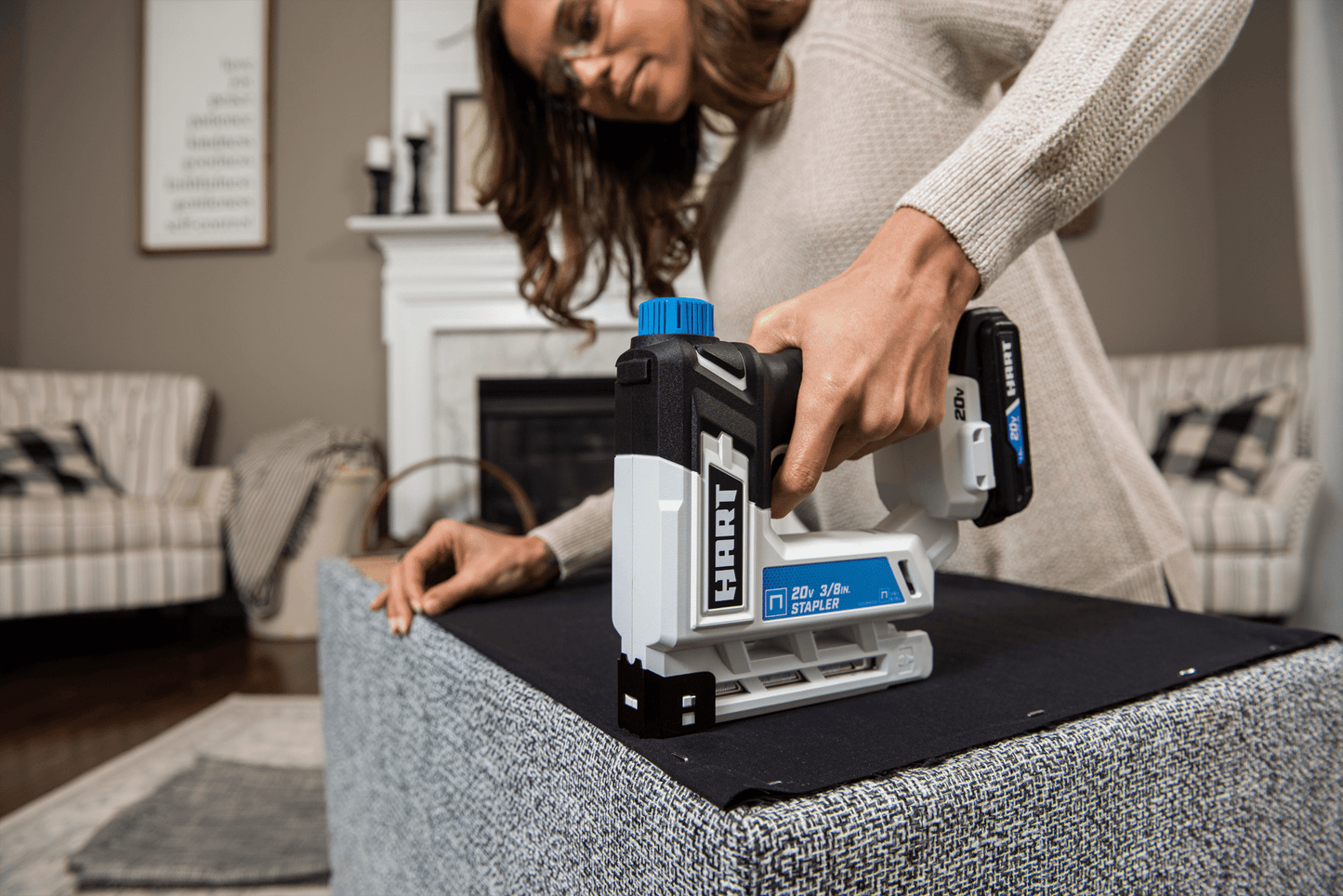 20V 3/8" Crown Stapler Kit