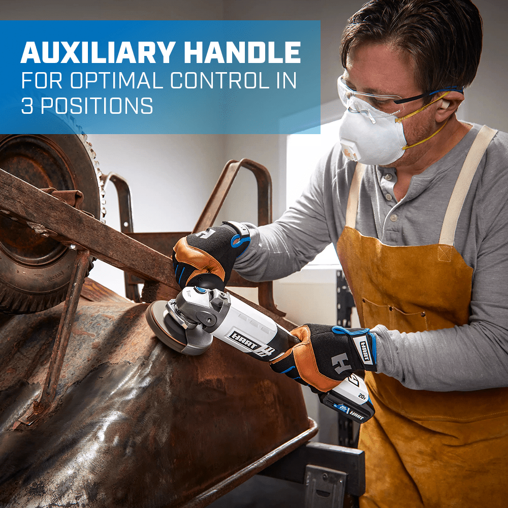 20V 4-1/2" Cordless Angle Grinder (Battery and Charger Not Included)