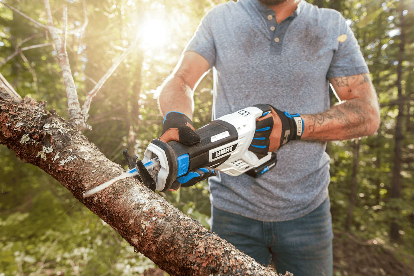 20V 6-Tool Combo Kit (1/2" Drill/Driver, Impact Driver, LED Light, Reciprocating Saw, Circular Saw, Random Orbit Sander, (1) 4.0Ah & (1) 1.5Ah Lithium-Ion Batteries)