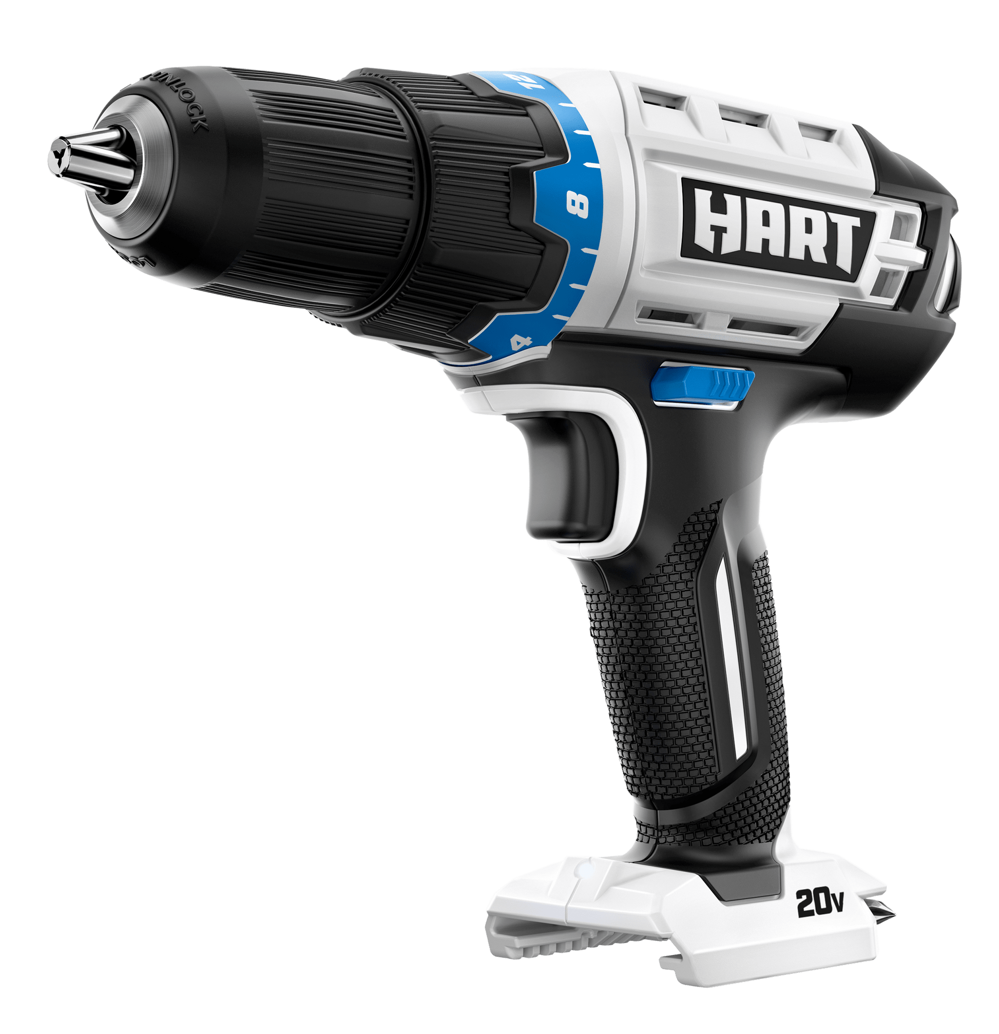 20V 6-Tool Combo Kit (1/2" Drill/Driver, Impact Driver, LED Light, Reciprocating Saw, Circular Saw, Random Orbit Sander, (1) 4.0Ah & (1) 1.5Ah Lithium-Ion Batteries)