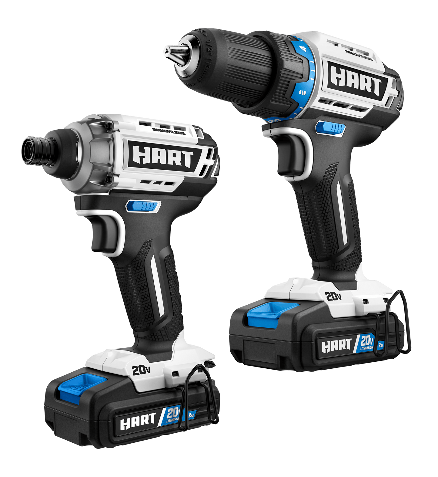 20V Brushless 1/2" Drill/Driver & Impact Driver Combo Kit