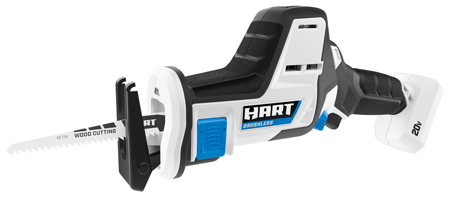 20V Brushless One-Handed Reciprocating Saw (Battery & Charger Not Included)