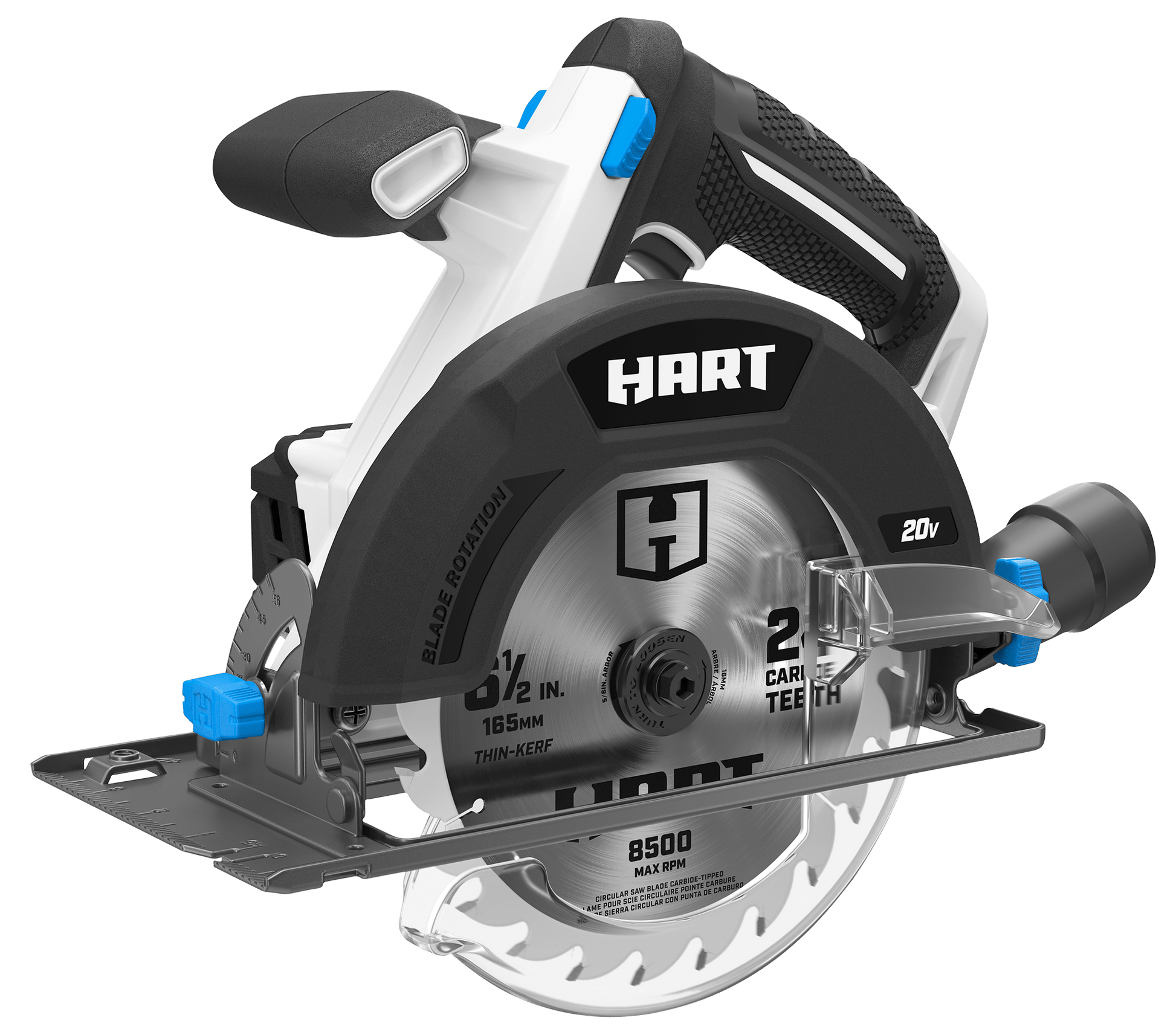 20V Cordless 3-Tool Combo Kit (1/2" Drill/Driver, 6-1/2" Circular Saw, LED Light, (1) 1.5Ah Lithium-Ion Battery, (1) 4.0Ah Lithium-Ion Battery)