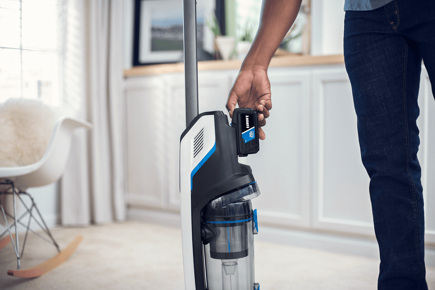 20V Cordless High Capacity Stick Vacuum (Battery and Charger Not Included)