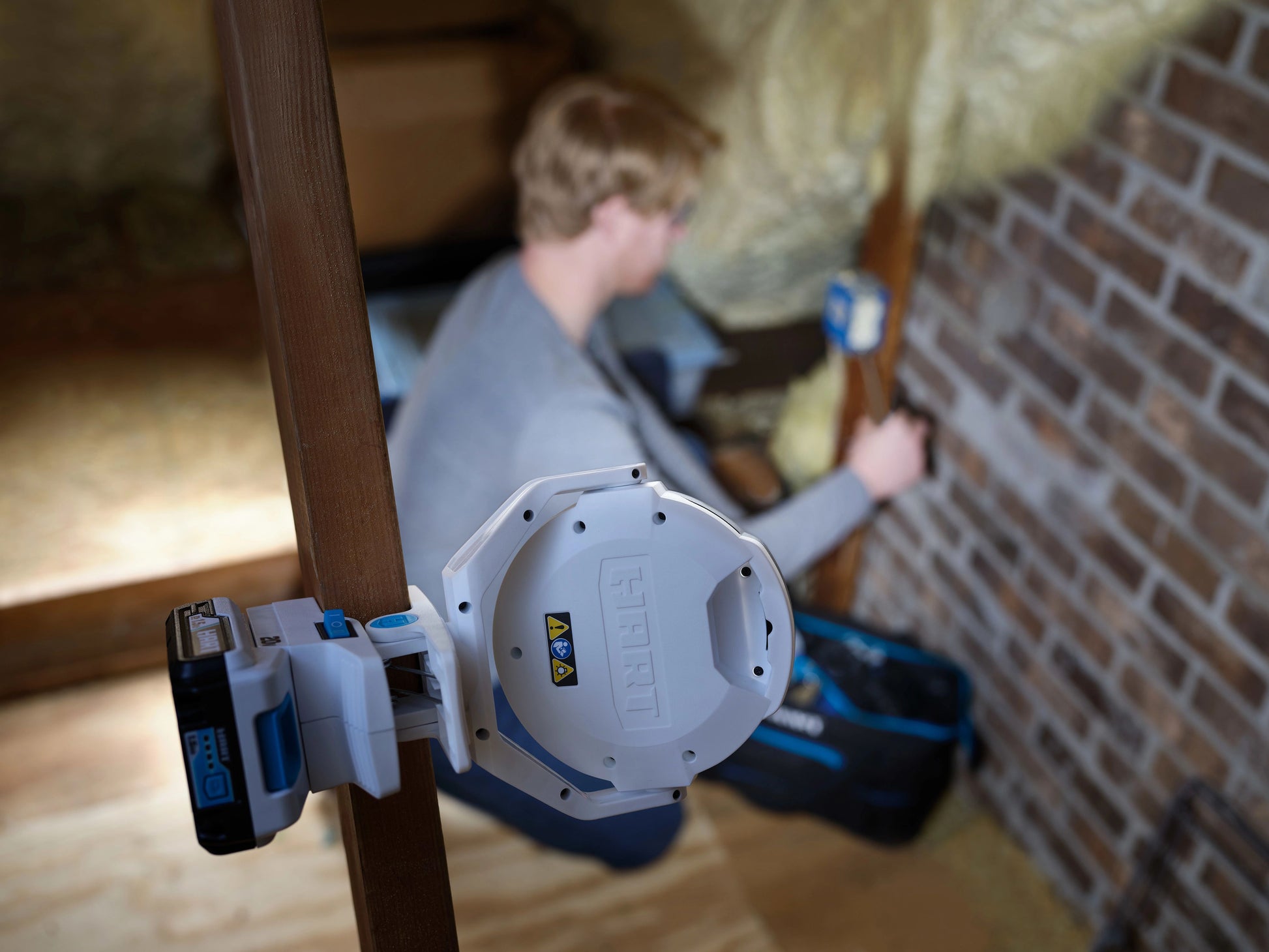 20V Cordless LED Clamp Light (Battery and Charger Not Included)