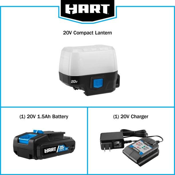 20V Cordless LED Compact Area Lantern Kit