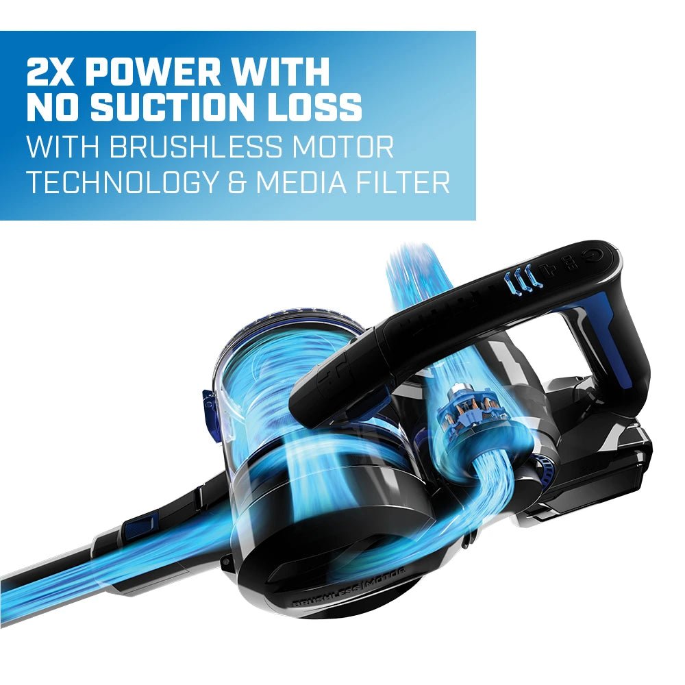 20V Cordless Stick Vacuum Kit w/ Brushless Motor Technology