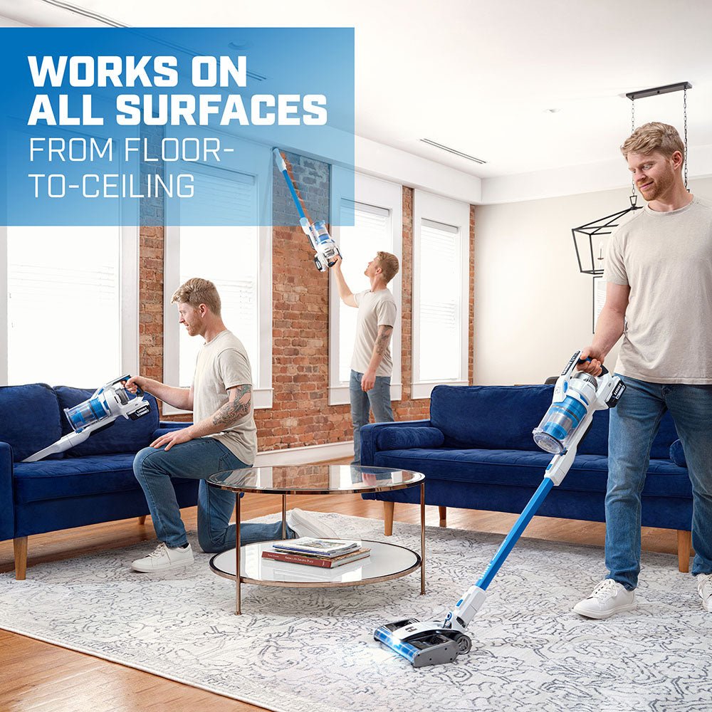 20V Cordless Stick Vacuum Kit with Dual Brush Roll