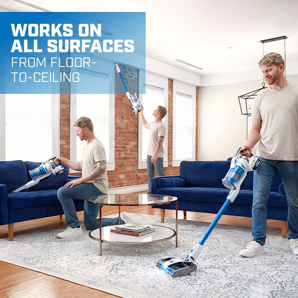 20V Cordless Stick Vacuum with Dual Brush Roll (Battery and Charger Not Included)