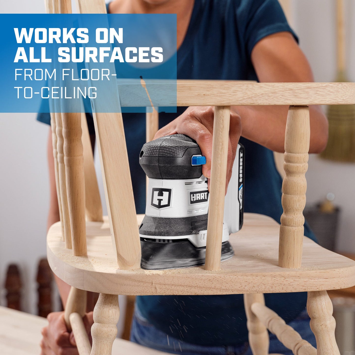 20V Detail Sander (Battery and Charger Not Included)