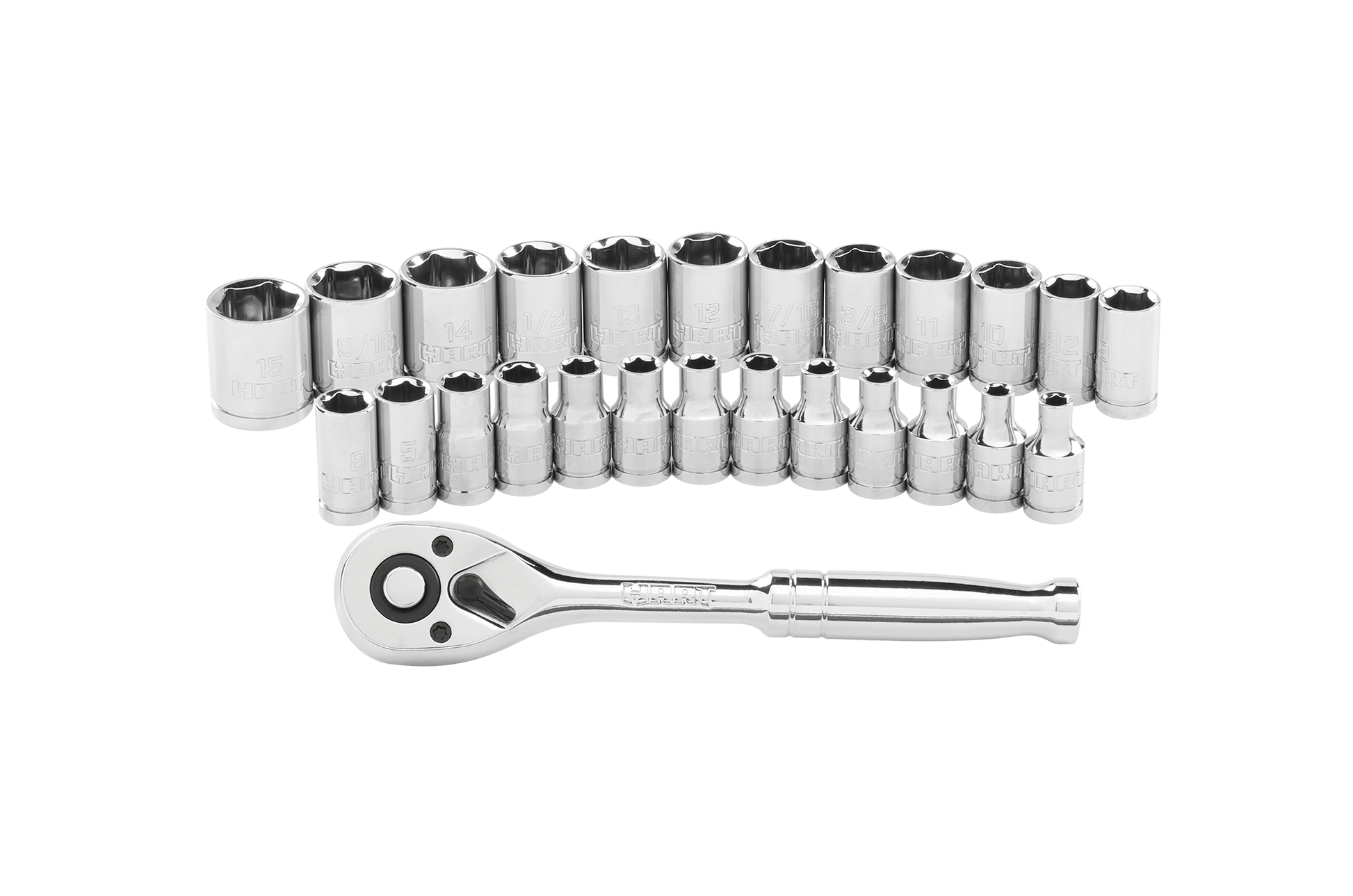 26 PC. 1/4" Drive Mechanics Tool Set