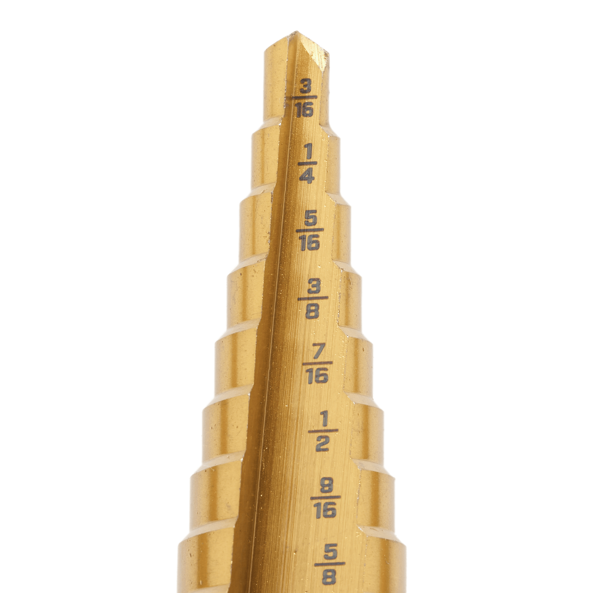 3 PC. Titanium Step Drill Bit Set