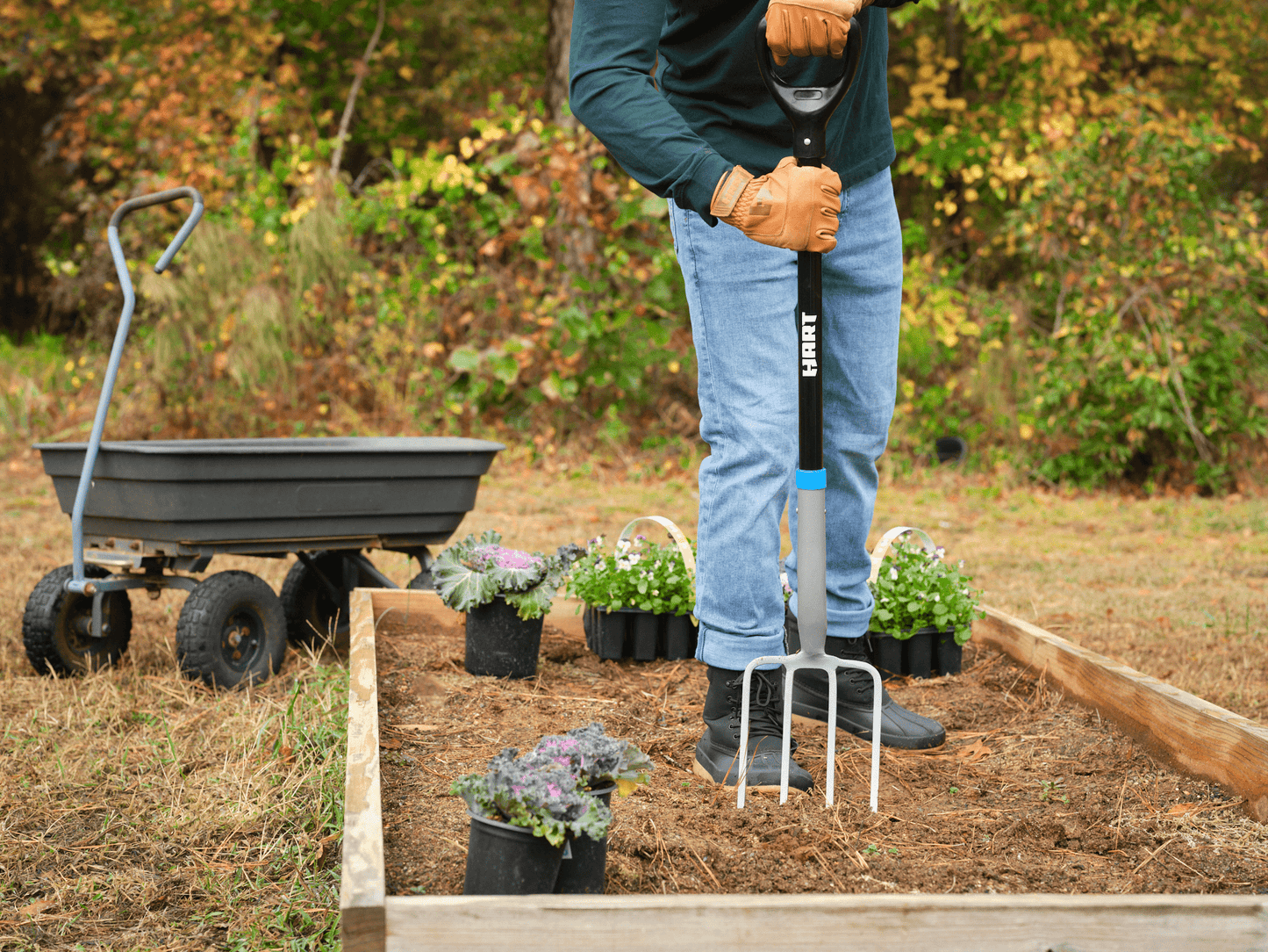 4-Tine Spading Fork