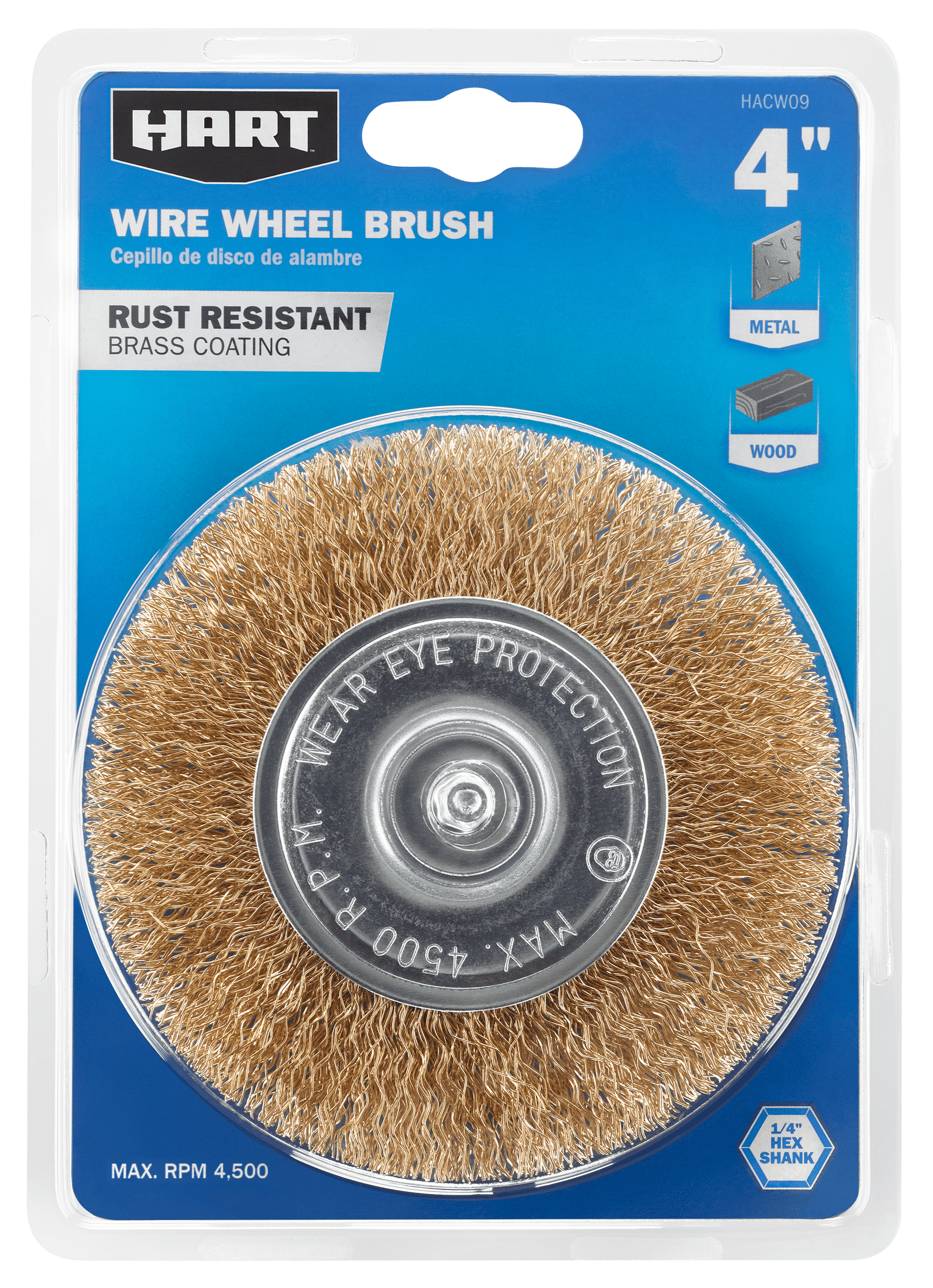 4" Wire Wheel Brush