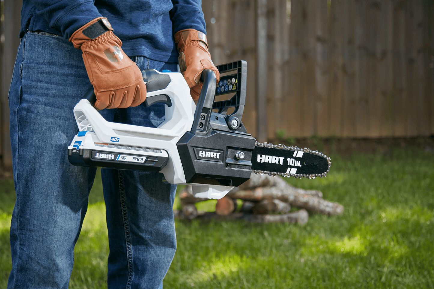 40V 10" Cordless Chainsaw Kit
