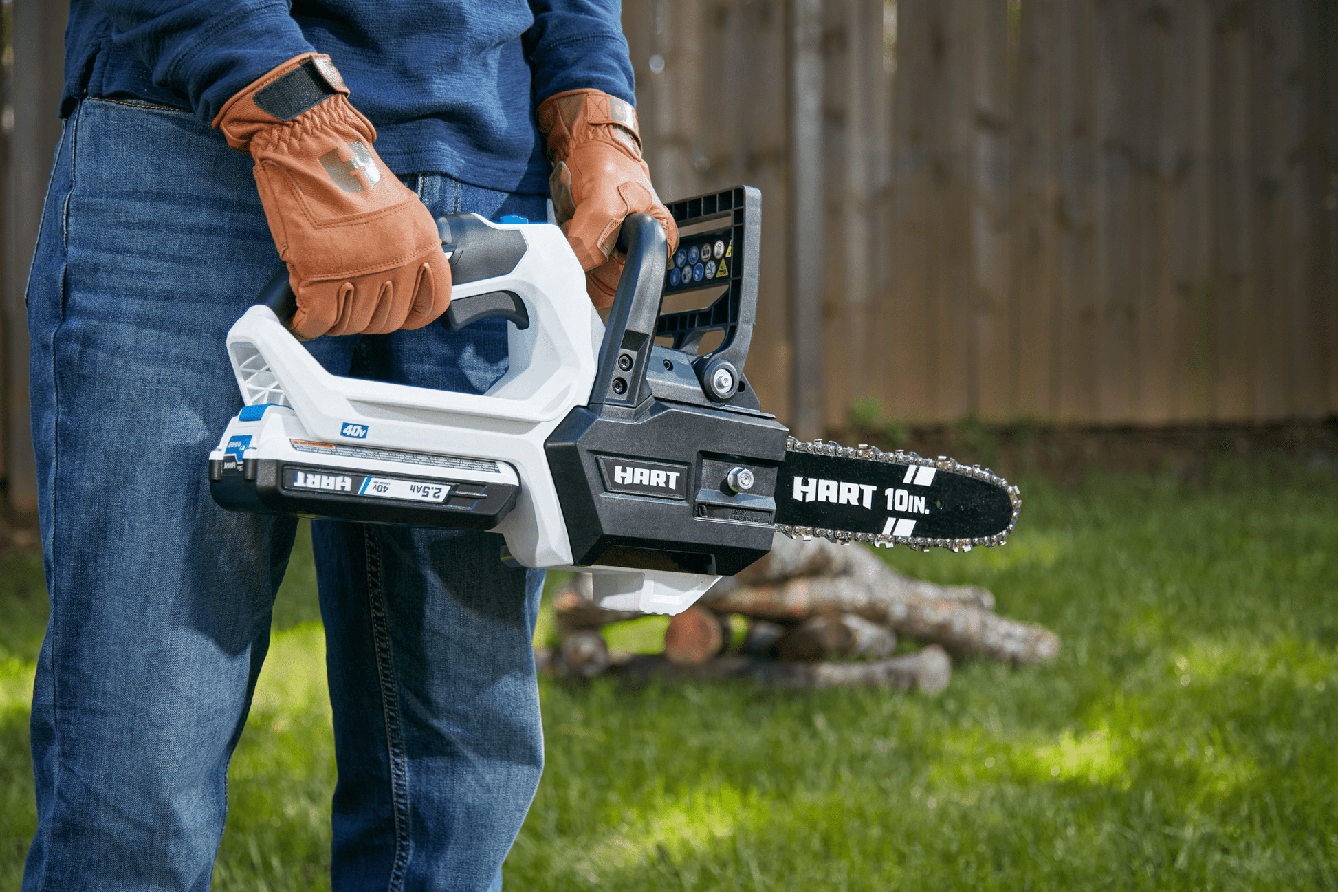 40V 10" Cordless Chainsaw Kit