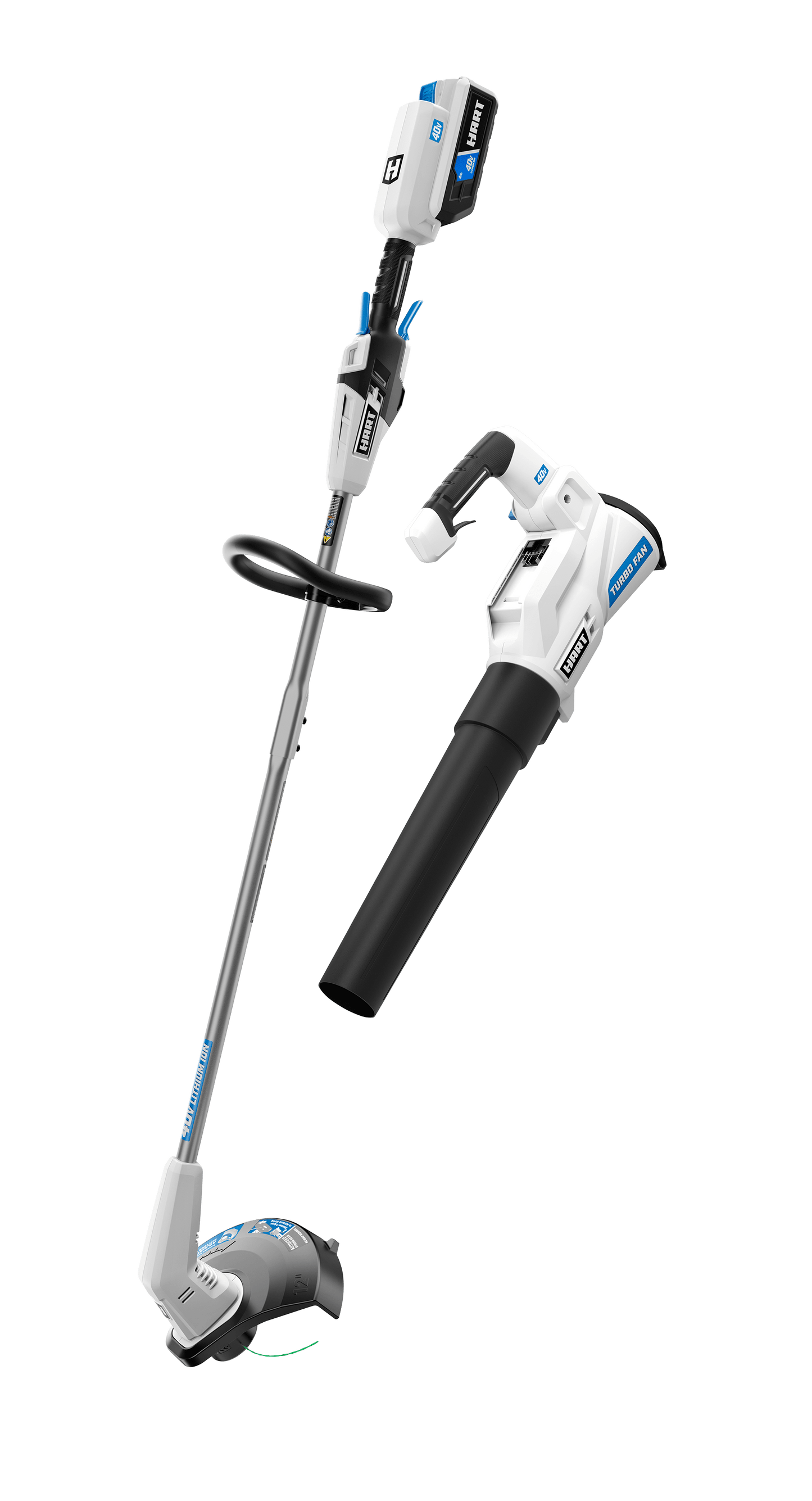 40V 12" Trimmer/Blower Combo Kit