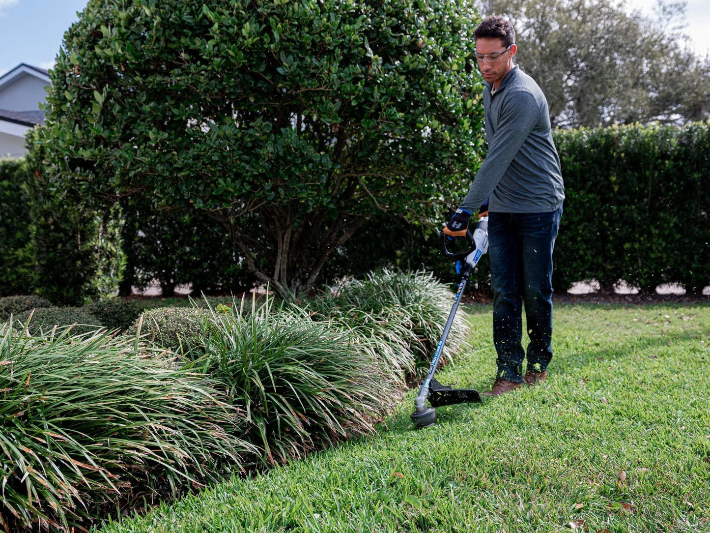 40V 15" String Trimmer- Attachment Capable (Battery and Charger Not Included)