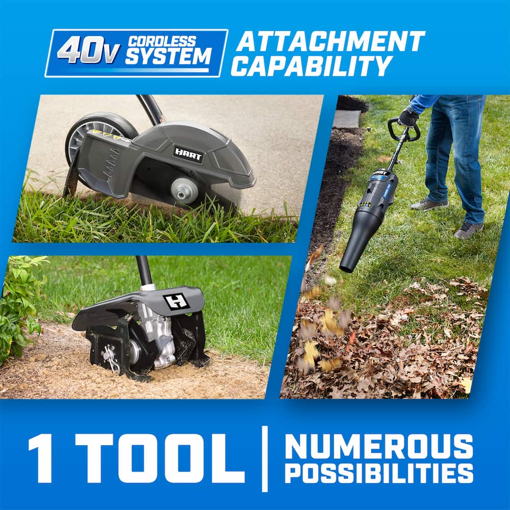 40V 15" String Trimmer Kit- Attachment Capable