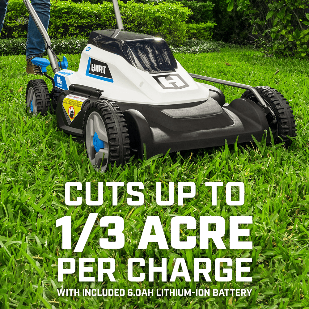 40V 18" Side Discharge Cordless Mower Kit