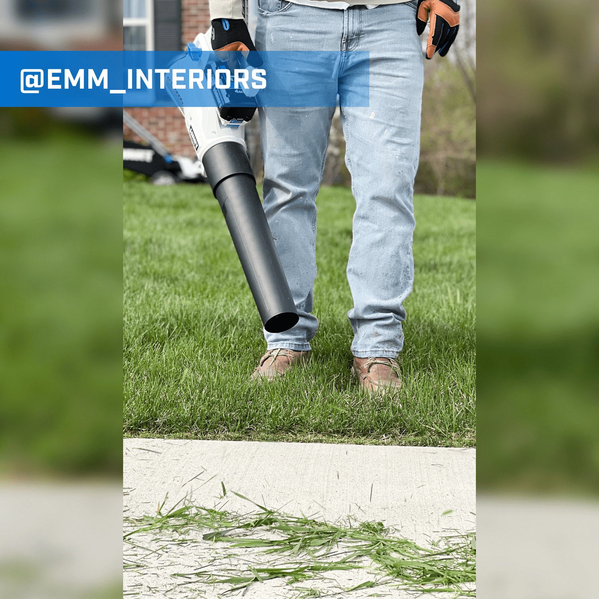 40V 450 CFM Cordless Blower Kit