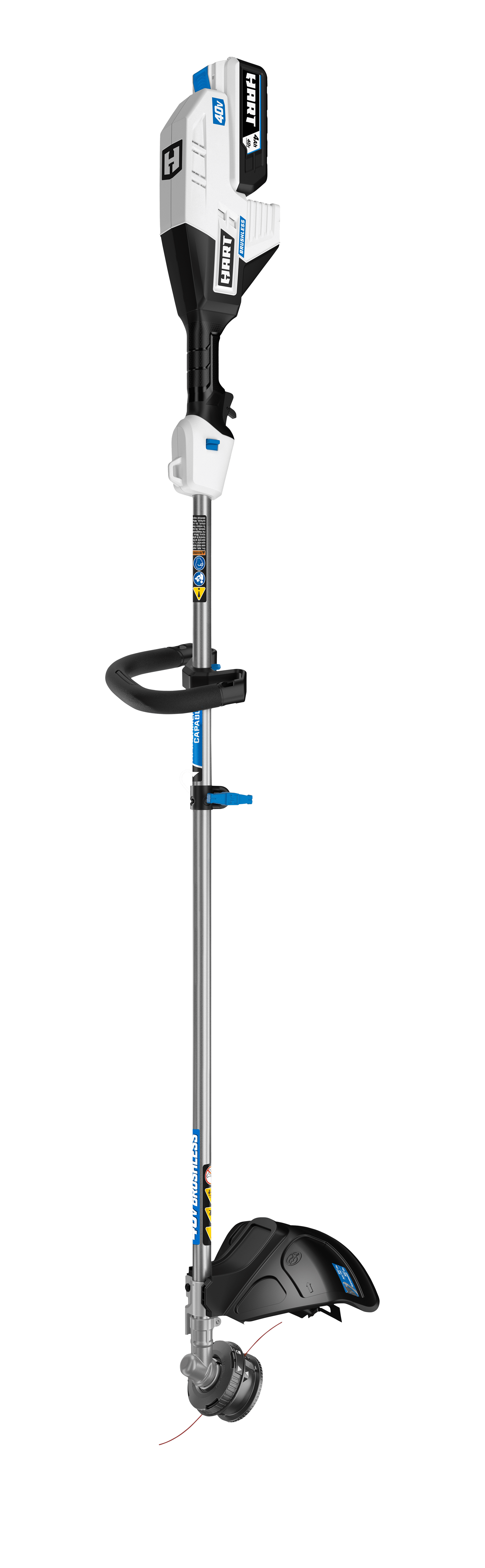 40V Brushless 15" String Trimmer Kit- Attachment Capable