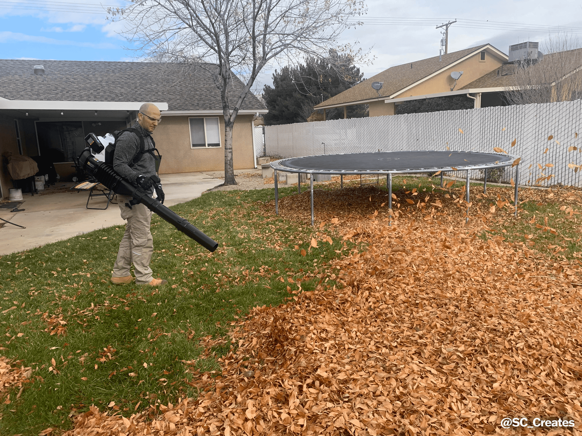 40V Brushless 625 CFM Backpack Blower Kit