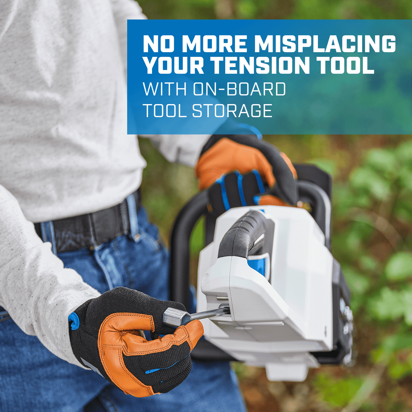 40V Cordless Brushless 14" Chainsaw (Battery and Charger Not Included)
