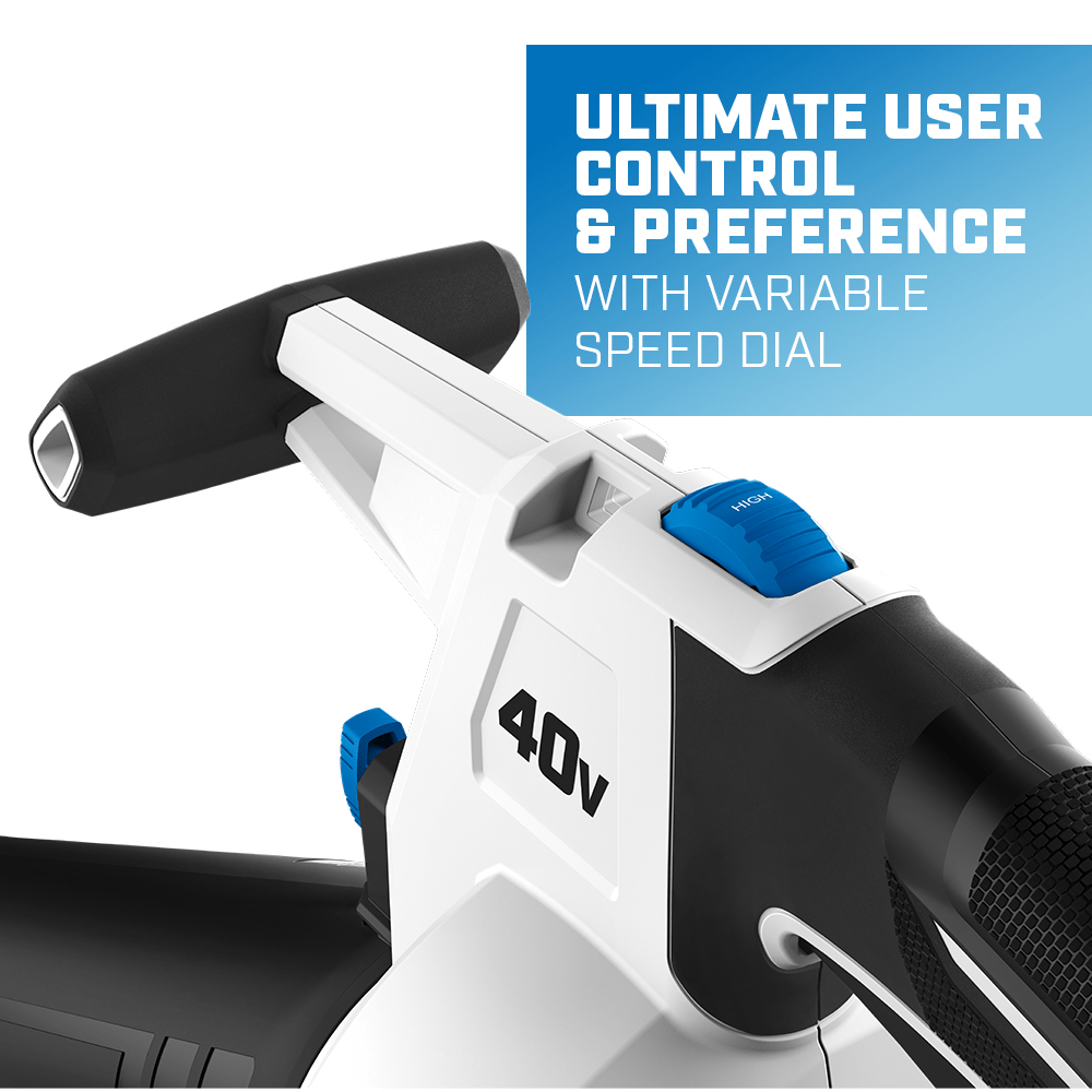 40V Cordless Leaf Vacuum (Battery and Charger Not Included)