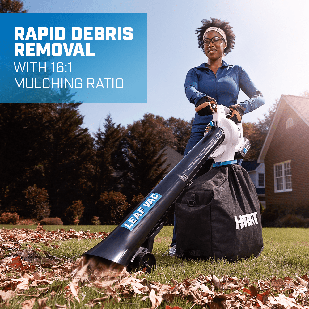 40V Cordless Leaf Vacuum Kit