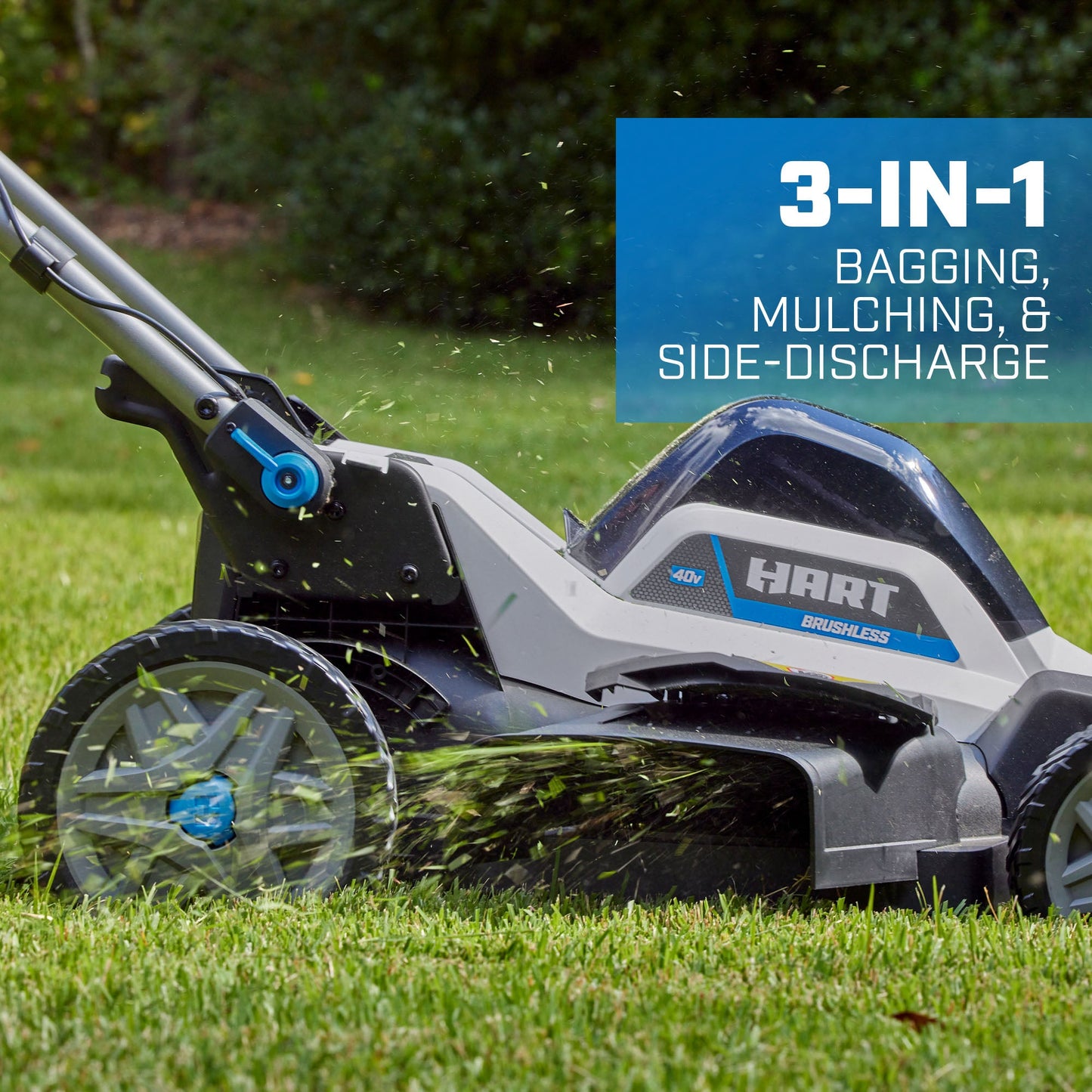 40V Supercharge Brushless Dual Blade 20" Self-Propelled Mower Kit