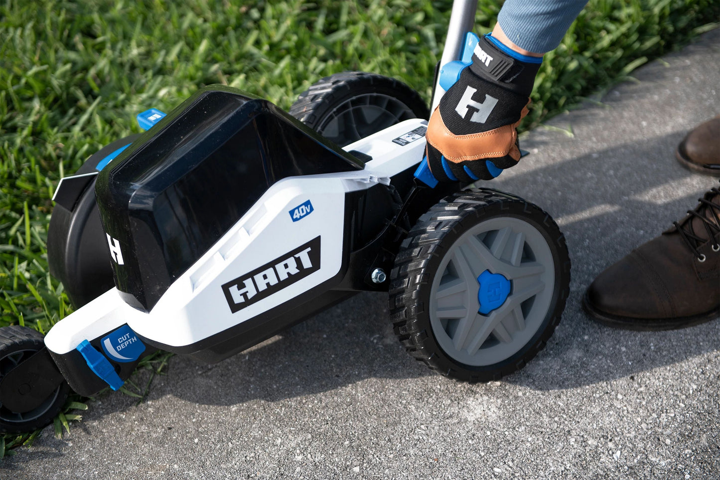 40V Walk-Behind Edger Kit