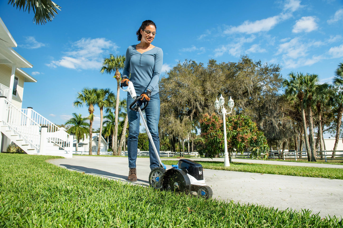 40V Walk-Behind Edger Kit