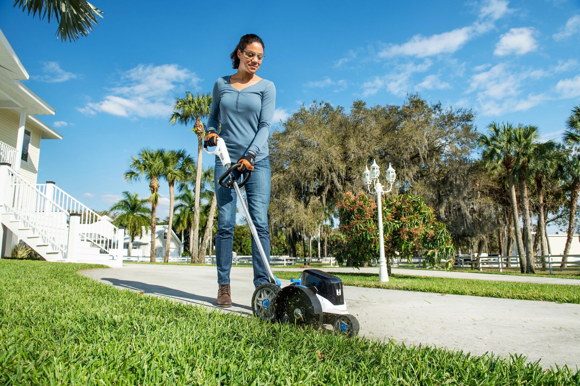 40V Walk-Behind Edger Kit