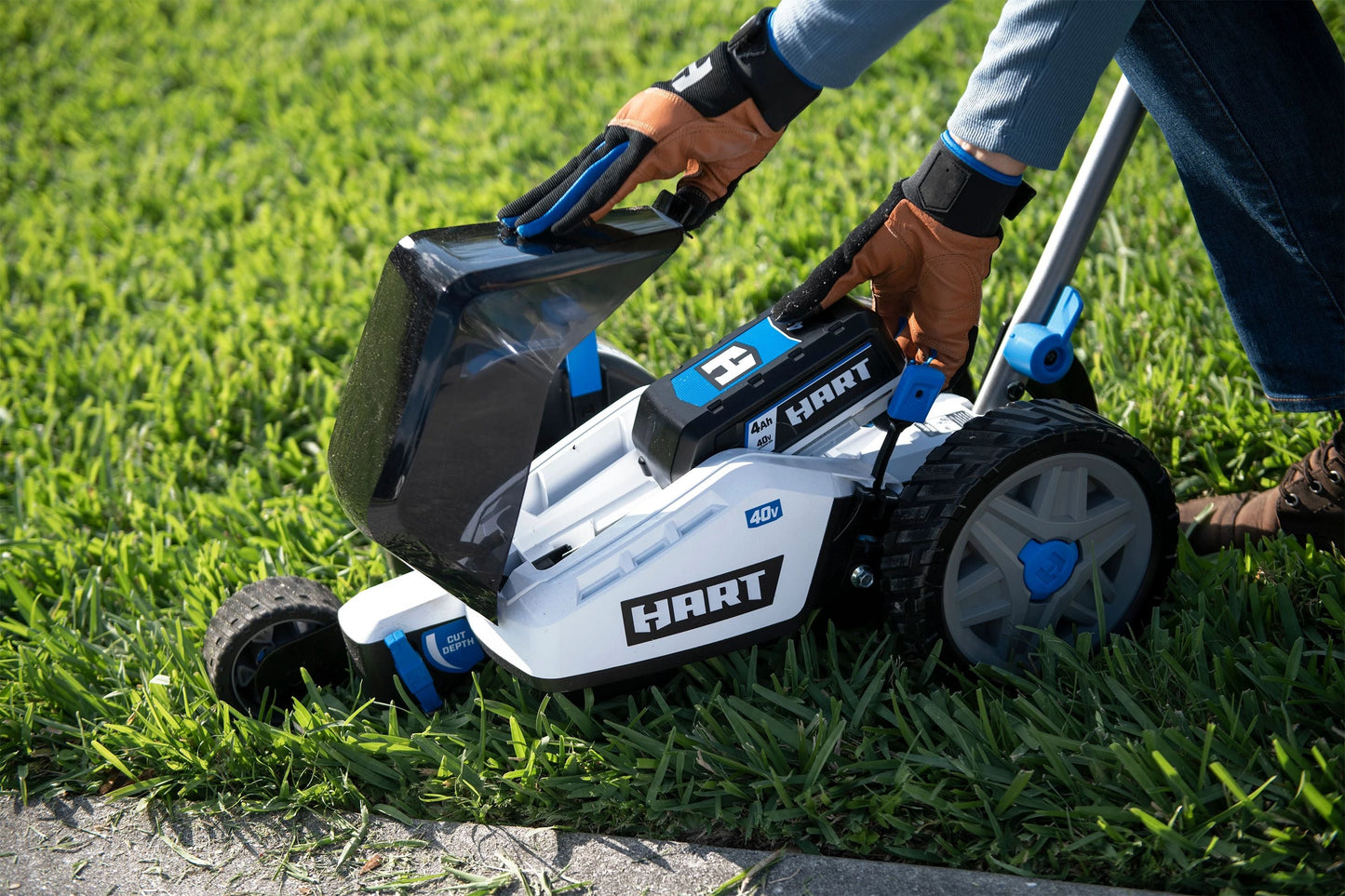 40V Walk-Behind Edger Kit