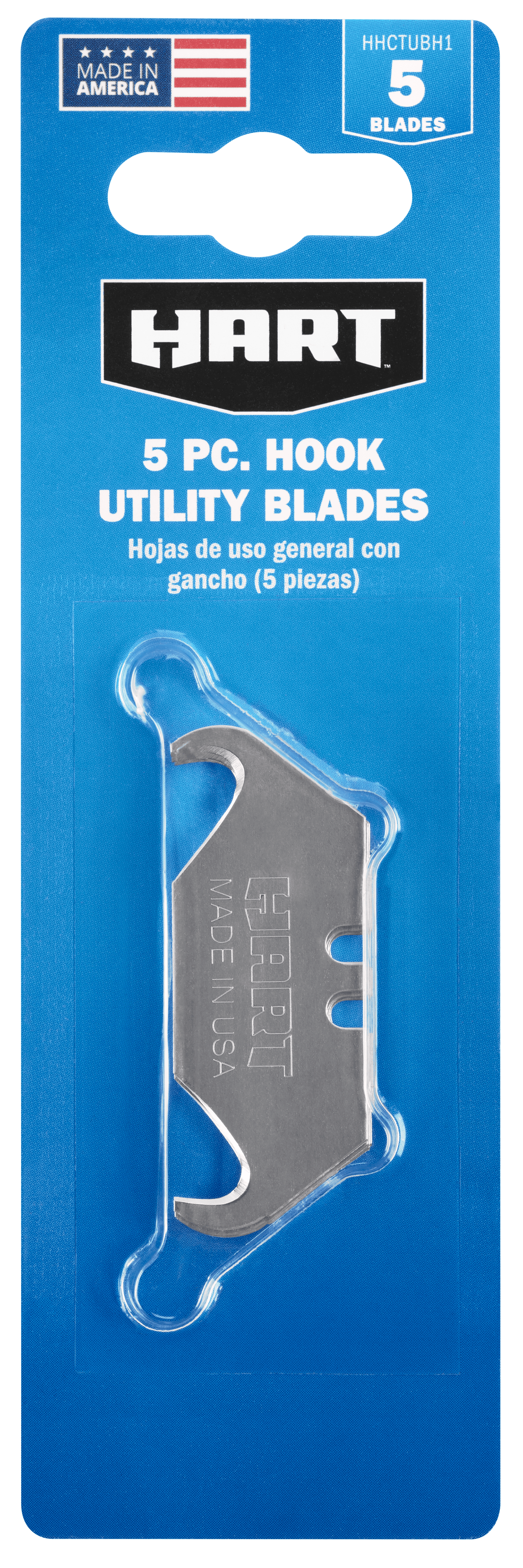 5 PC. Hook Utility Knife Blades
